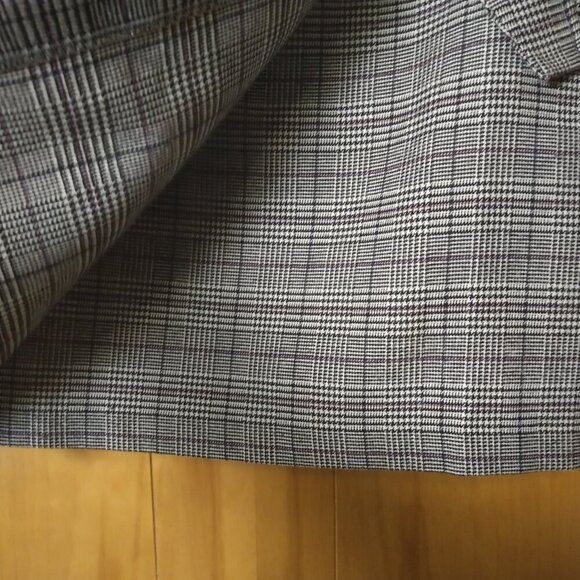 Chriselle Lim Women's Medium Houndstooth Asymmetrical Hem Skirt READ - Picture 4 of 8